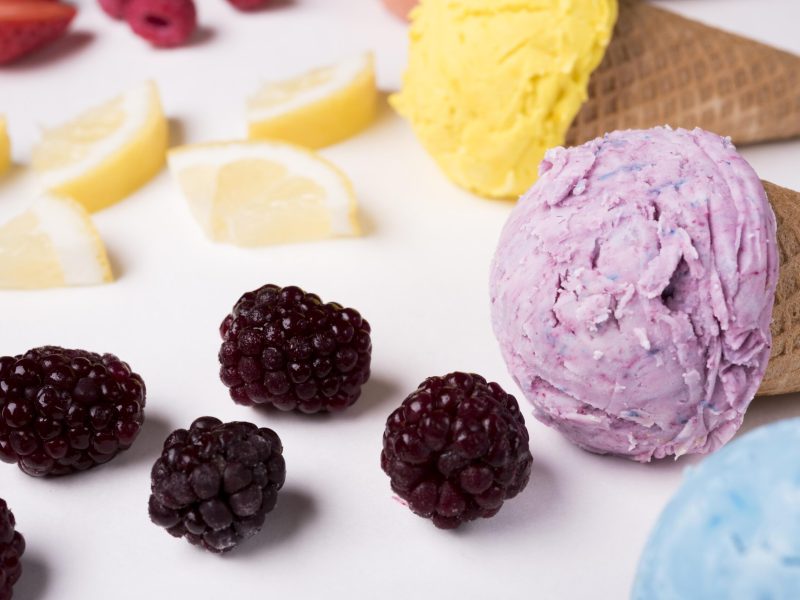 close-up-refreshing-ice-cream-with-berries